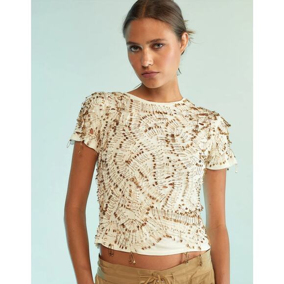 Cynthia Rowley Safety First Tee - Picture 2 of 14